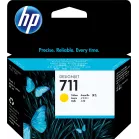 Картридж струйный HP 711 CZ132A желтый (29мл) для HP DJ T120/T520