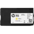 Картридж струйный HP 711 CZ132A желтый (29мл) для HP DJ T120/T520
