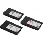 Картридж струйный HP 711 CZ135A пурпурный тройная упак. для HP DJ T120/T520