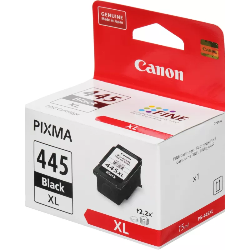 Картридж струйный Canon PG-445XL 8282B001 черный печ.гол.в компл. для Canon MG2440/MG2540