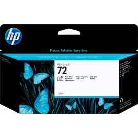 Картридж струйный HP 72 C9370A фото черный (130мл) для HP DJ T1100/T610