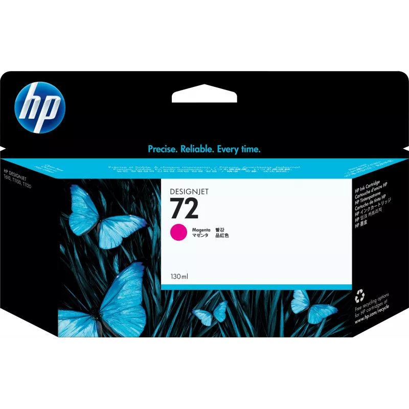 Картридж струйный HP 72 C9372A пурпурный (130мл) для HP DJ T1100/T610