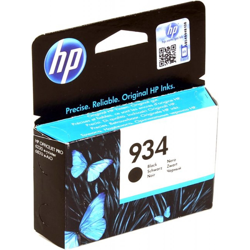 Картридж струйный HP 934 C2P19AE черный для HP OJ Pro 6830