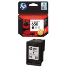 Картридж HP 650 струйный черный (360 стр)