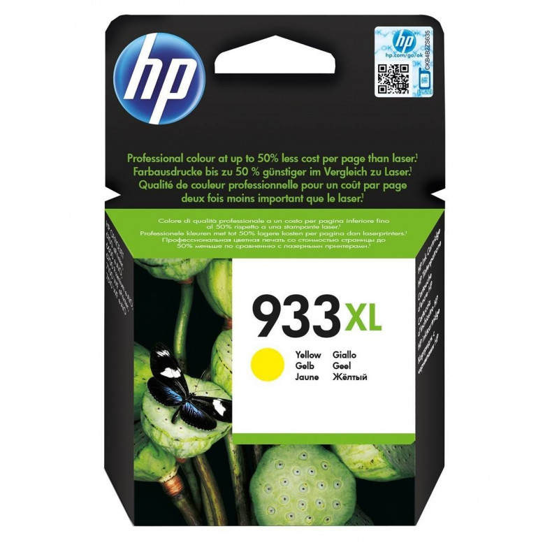 Картридж HP 933XL струйный желтый увеличенной емкости (825 стр)