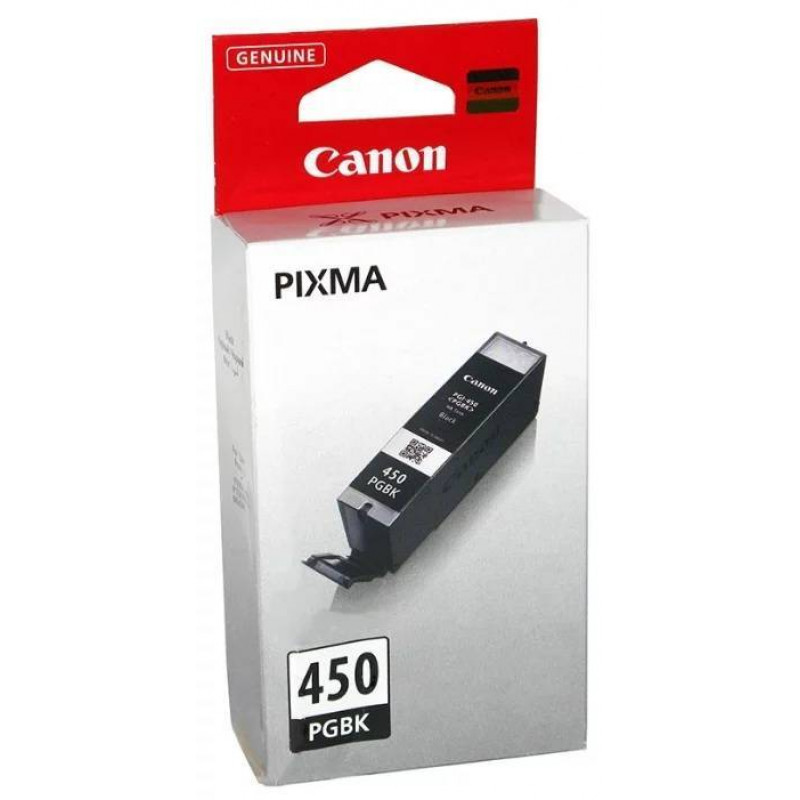 Картридж CANON PGI-450 PGBK черный, 15 мл, 300 страниц