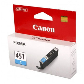 Картридж CANON CLI-451 C голубой, 7мл, 344 стр