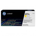 Картридж HP 651A лазерный желтый (16000 стр)