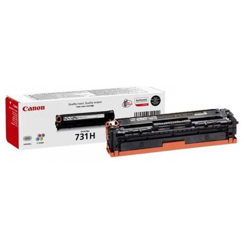 Картридж CANON 731H BK черный, увеличенной емкости  2400 стр