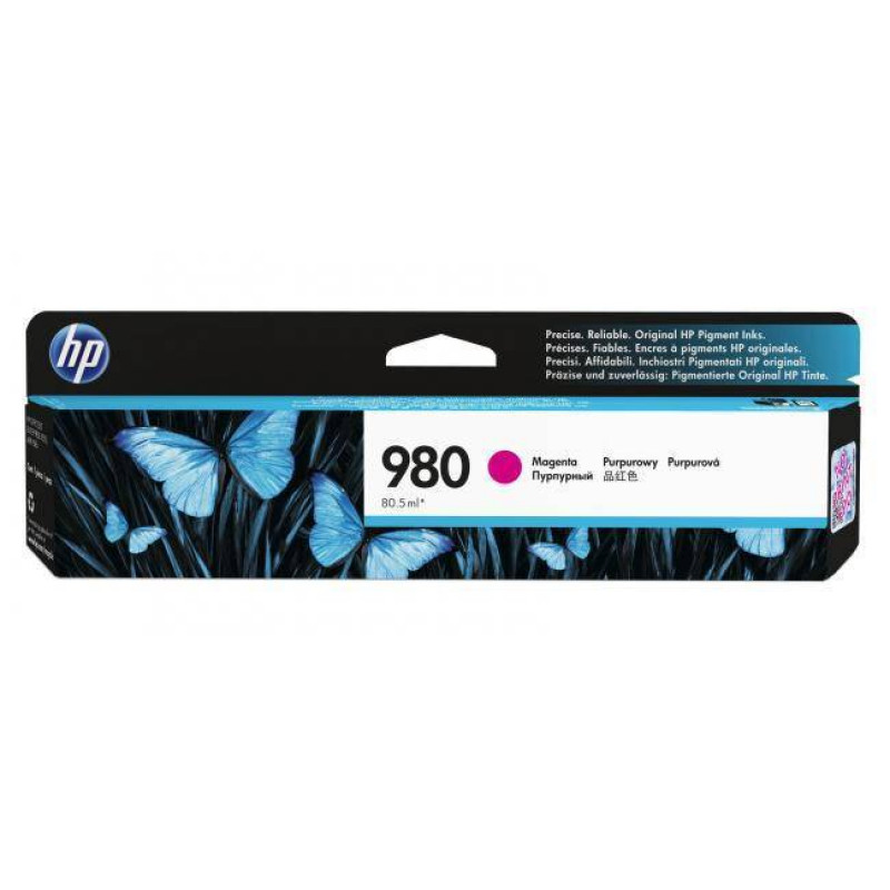 Картридж HP 980 струйный пурпурный (6600 стр)