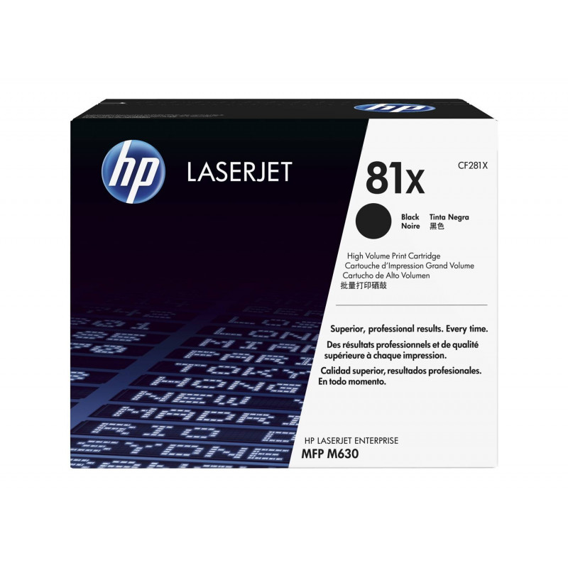 Картридж HP 81X лазерный увеличенной емкости (25000 стр)