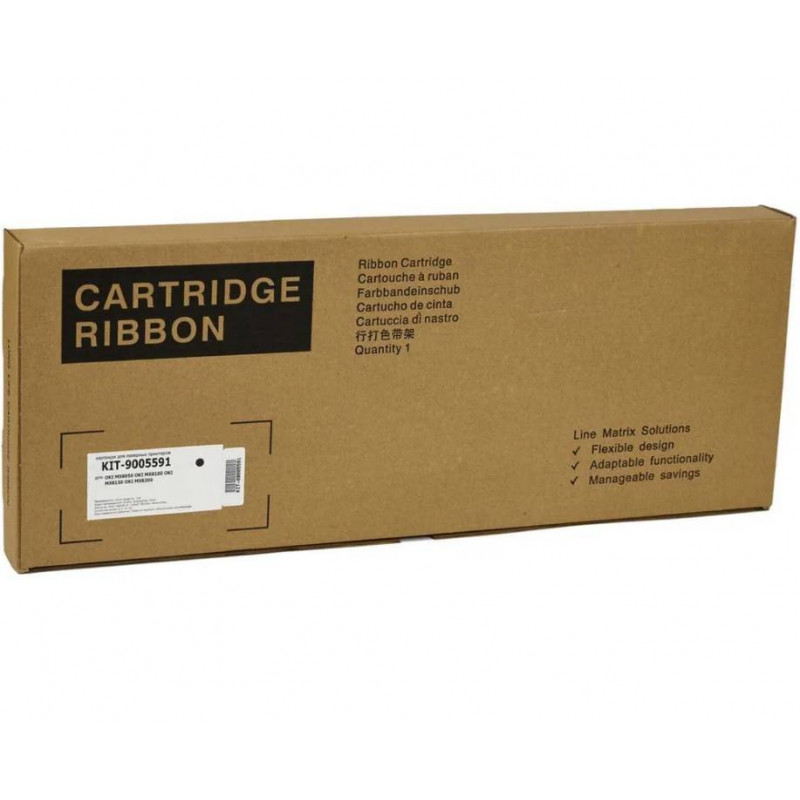 Картридж с красящей лентой для линейно-матричного принтера OKI Microline MX8050/8100/8150/8200/1050CRB/1100CRB  (17k)