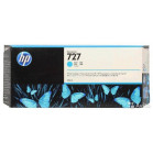 Картридж HP 727 струйный голубой (300 мл)