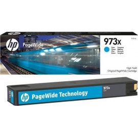 Картридж HP 973X струйный голубой увеличенной емкости (7000 стр)