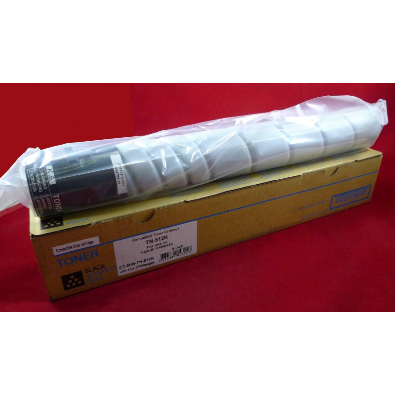 Тонер Konica-Minolta bizhub C454/554 TN-512K black 27.5K ELP Imaging®