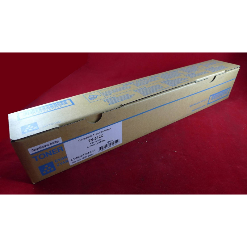 Тонер Konica-Minolta bizhub C454/554 TN-512С cyan 26K ELP Imaging®