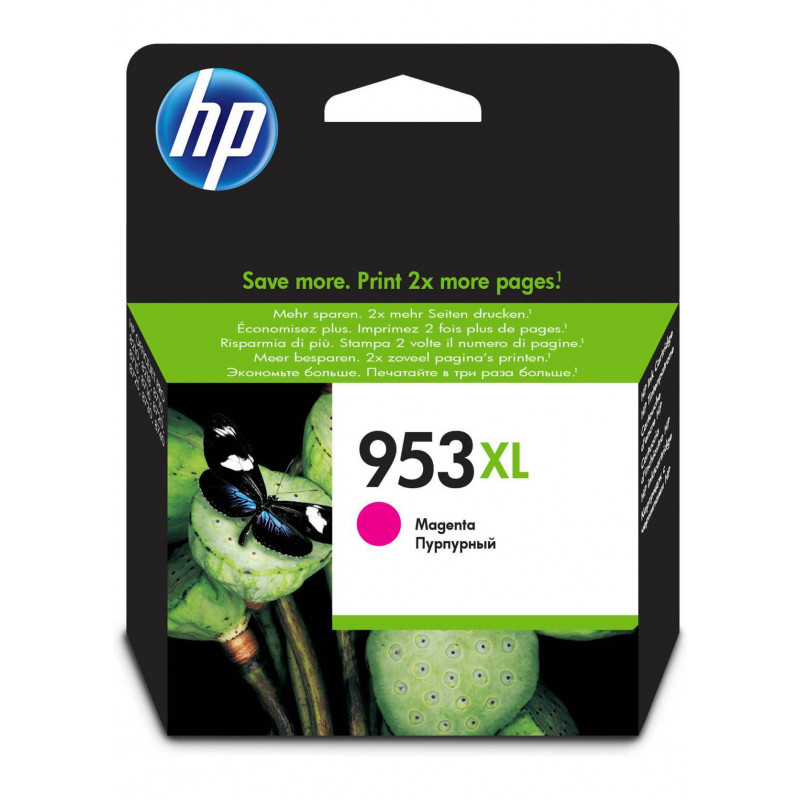 Картридж HP 953XL струйный пурпурный увеличенной емкости (1450 стр)