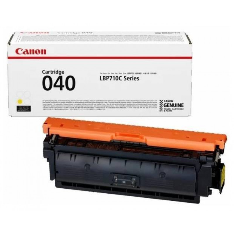 Картридж CANON 040 Y желтый,  5 400 стр