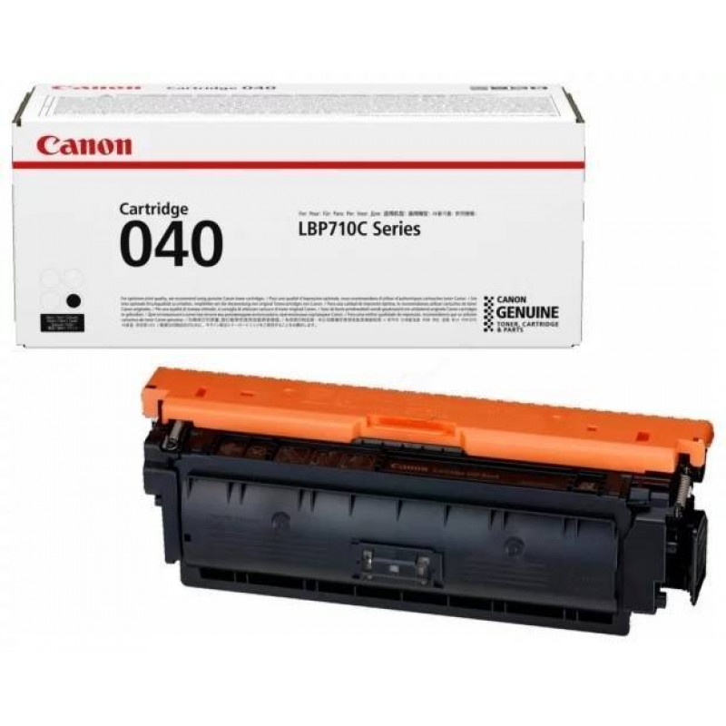 Картридж CANON 040 BK черный,  6 300 стр