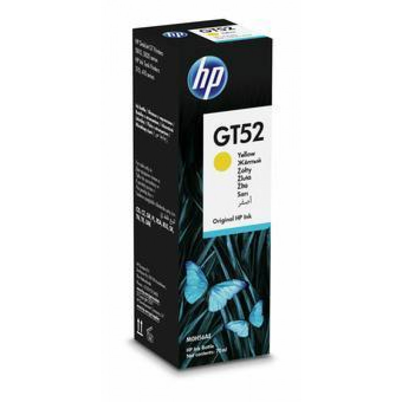 Ёмкость с чернилами HP GT52 желтая 70 мл (8000 стр)