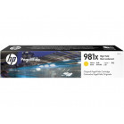 Картридж HP 981X струйный желтый увеличенной емкости (10000 стр)