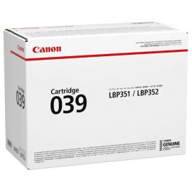 Картридж CANON 039 BK  11 000 стр