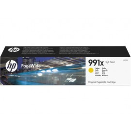 Картридж HP 991X струйный желтый увеличенной емкости (16000 стр)