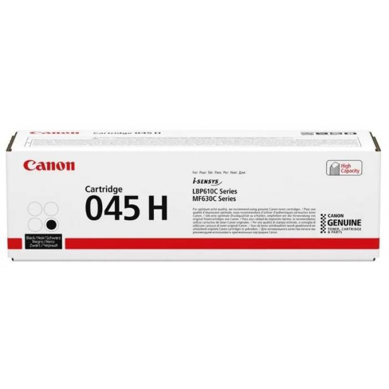 Картридж CANON 045H BK черный, увеличенной емкости  2800 стр