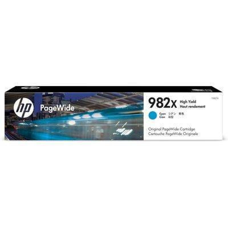 Картридж HP 982X струйный голубой увеличенной емкости (16000 стр)