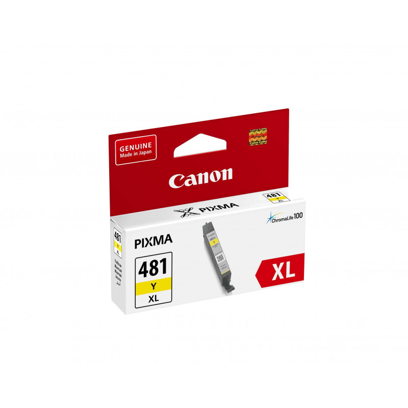 Картридж CANON CLI-481XL Y желтый, увеличенной емкости, 519 стр
