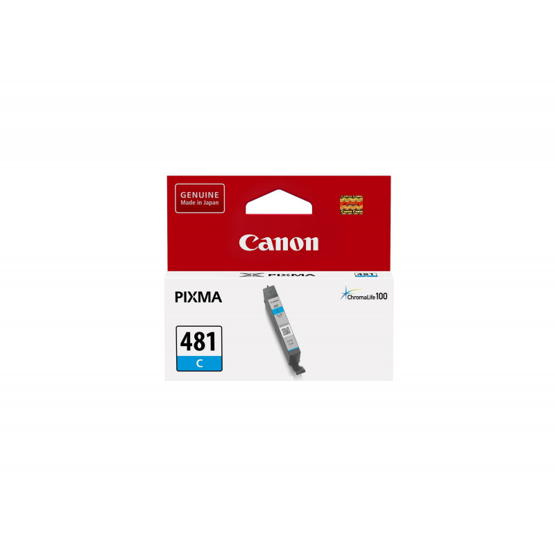 Картридж CANON CLI-481 C голубой, 259 стр