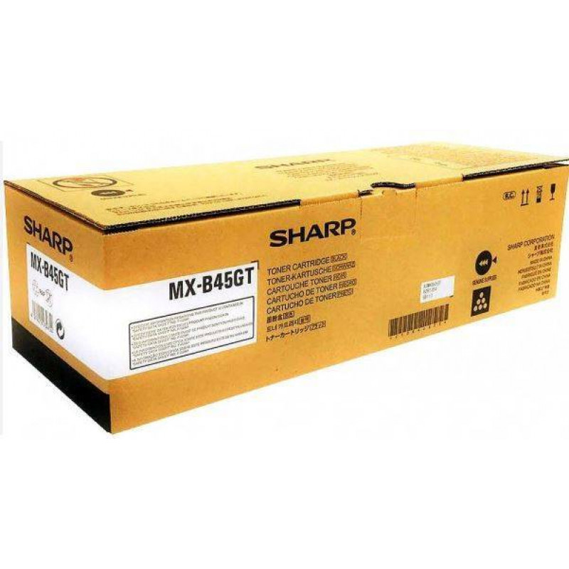 Тонер-картридж Sharp MXB45GT черный 30K