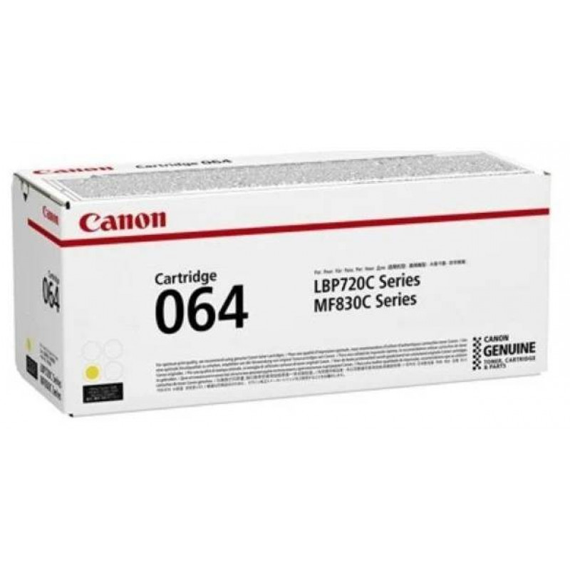 Картридж CANON 064 Y желтый, 5000 стр