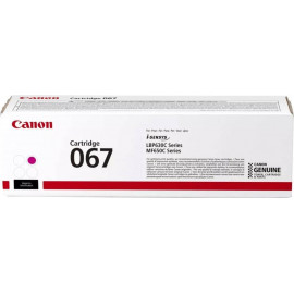 Картридж CANON 067 M пурпурный  i-SENSYS LBP631/LBP633/MF651/MF655/MF657 (5100C002) 1,25K