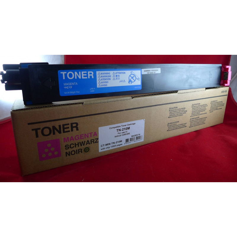 Тонер Konica-Minolta bizhub C250/252 TN-210M magenta 12K ELP Imaging®