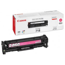 Картридж CANON 718 M пурпурный  2900 стр
