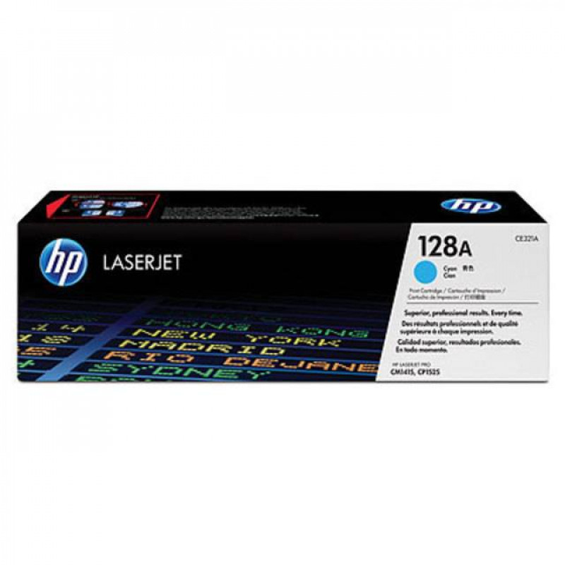 Картридж HP 128A лазерный голубой (1300 стр)