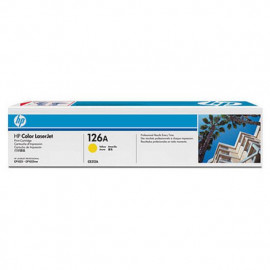 Картридж HP 126A лазерный желтый (1000 стр)