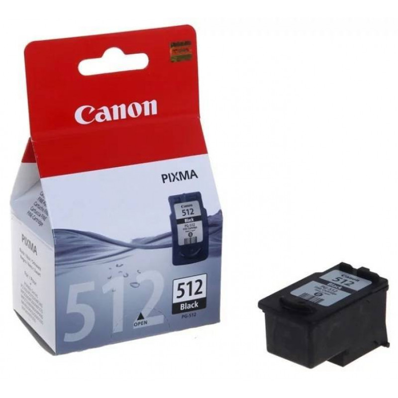 Картридж CANON PG-512 черный, 15 мл, 400 страниц