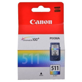 Картридж CANON CL-511 цветной, 9 мл, 244 страниц