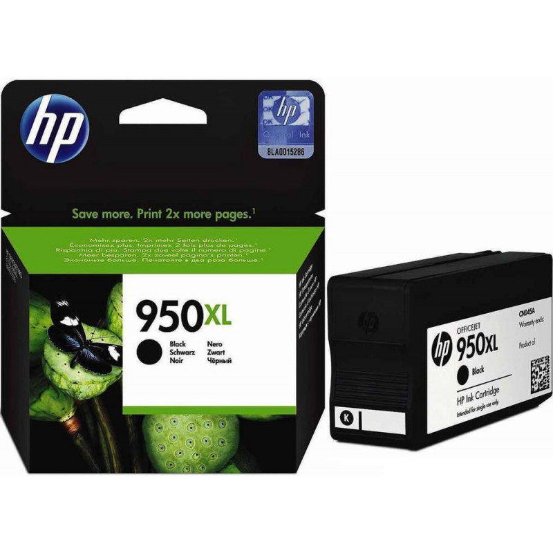 Картридж HP 950XL струйный черный увеличенной емкости (2300 стр)