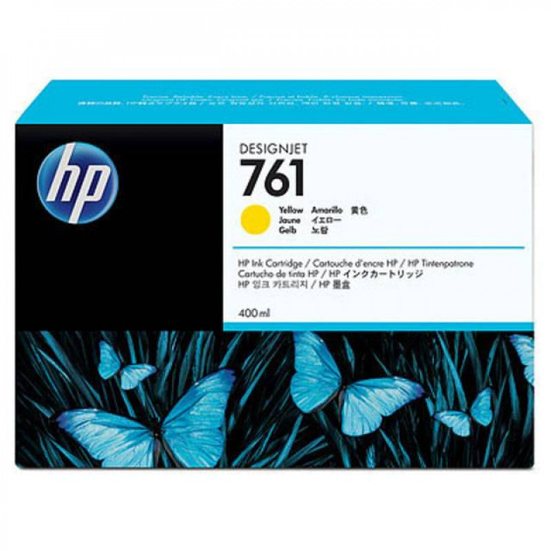 Картридж HP 761 струйный желтый (400 мл)