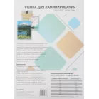 Пленка для ламинирования Heleos 60мкм A4 (100шт) глянцевая 216x303мм LPA4-60