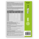 Пленка для ламинирования Cactus 100мкм A6 (100шт) глянцевая 111x154мм CS-LPGА6100100