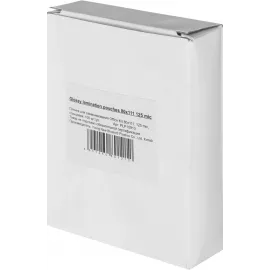 Пленка для ламинирования Office Kit 125мкм (100шт) глянцевая 80x111мм PLP10910