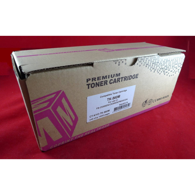 Тонер-картридж для Kyocera FS-C5300DN/C5350DN/P6030CDN TK-560M magenta 10K ELP Imaging®