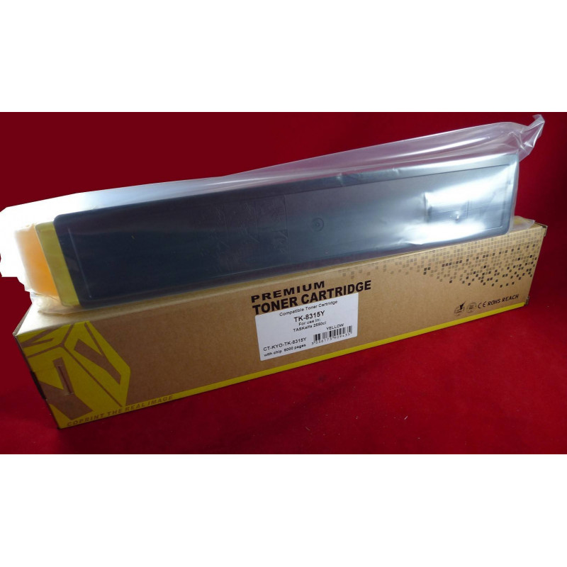 Тонер-картридж для Kyocera TASKalfa 2550ci TK-8315Y yellow 6K ELP Imaging®