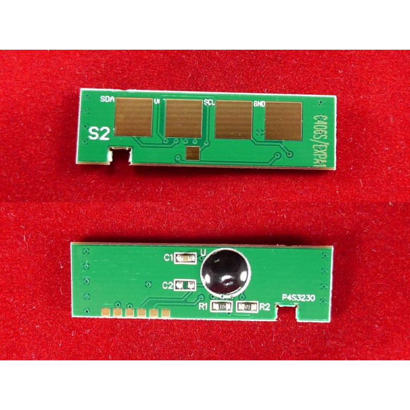 Чип Samsung CLP-360/362/363/364/365/367/368/CLX-3300/3302/3303/3304/3305 (СLT-406S-C) Cyan, 1K ELP Imaging®