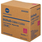 Тонер Konica-Minolta bizhub C3350/C3850 красный TNP-48M A5X0350