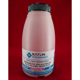Тонер SAMSUNG CLP 320/325/360/365, CLX 3170/3305, Xerox 6110 Magenta, химический (фл. 45г) Katun фас.Россия